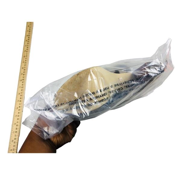 3698 Michael Kors Grey Leather Snake Embossed Heels Peep Toe Zip Sandals 10M - Picture 8 of 8